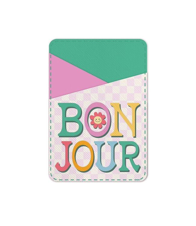 Stick-On Cell Phone Wallet