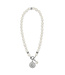 BRIGHTON Token Charm Pearl Necklace