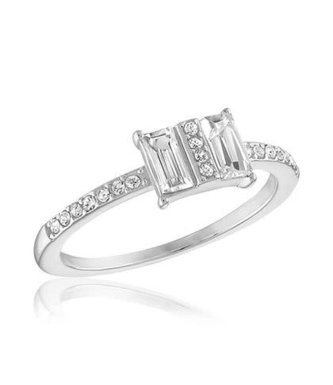 Double Baugette Stack Ring