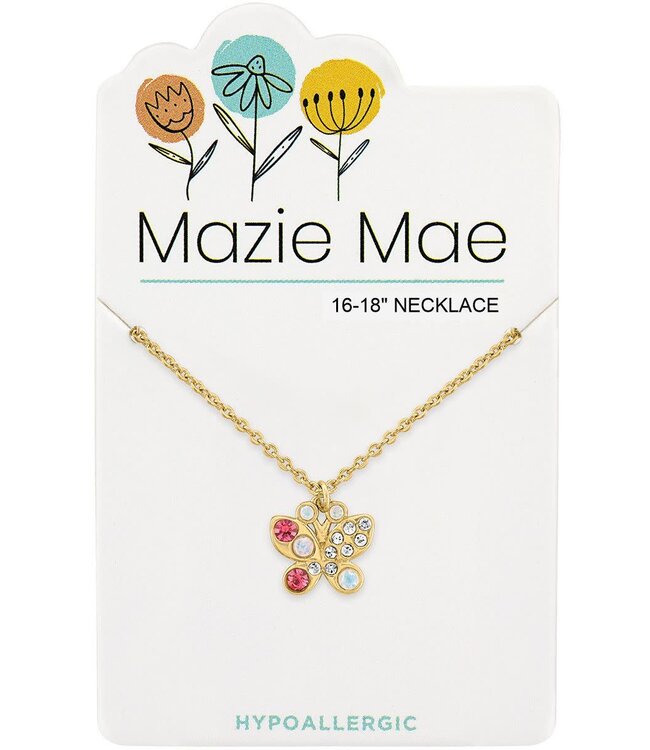 Gold Mazie Mae Necklace