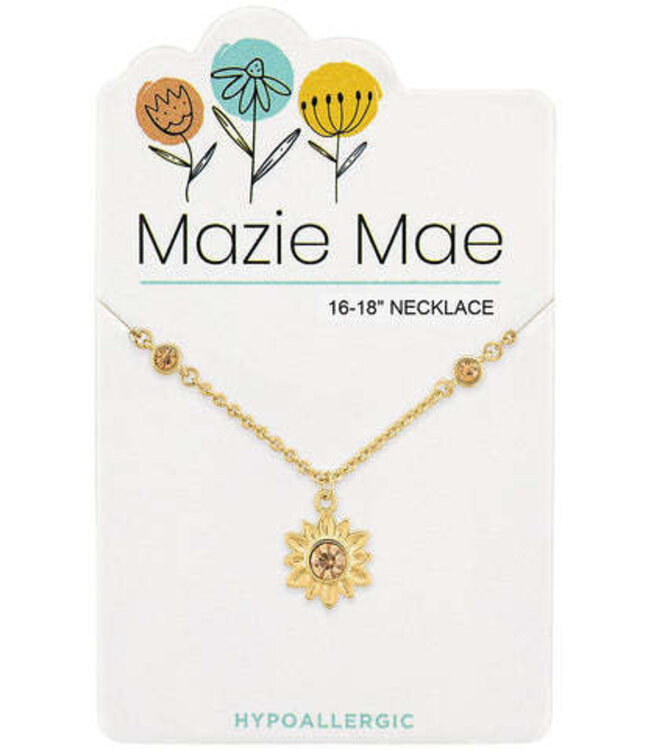 Gold Mazie Mae Necklace