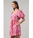 Reidy Floral Samia Smocked Mini Dress