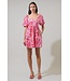 Reidy Floral Samia Smocked Mini Dress