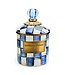 MACKENZIE CHILDS Royal Check Enamel Canister - Demi