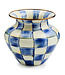 MACKENZIE CHILDS Royal Check Enamel Large Vase
