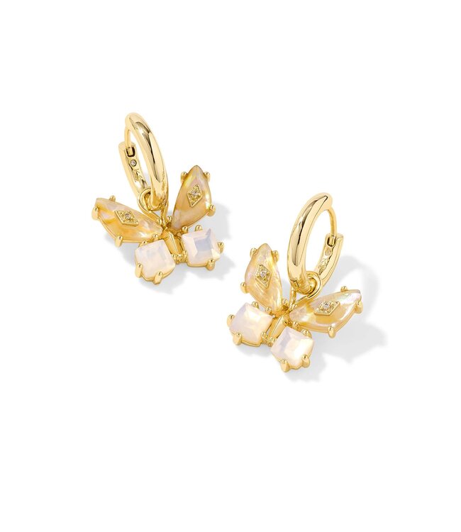 KENDRA SCOTT Bianca Butterfly Huggie Earrings