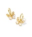 KENDRA SCOTT Bianca Butterfly Huggie Earrings