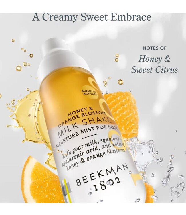 Honey & Orange Blossom Body Milk Shake 2 oz