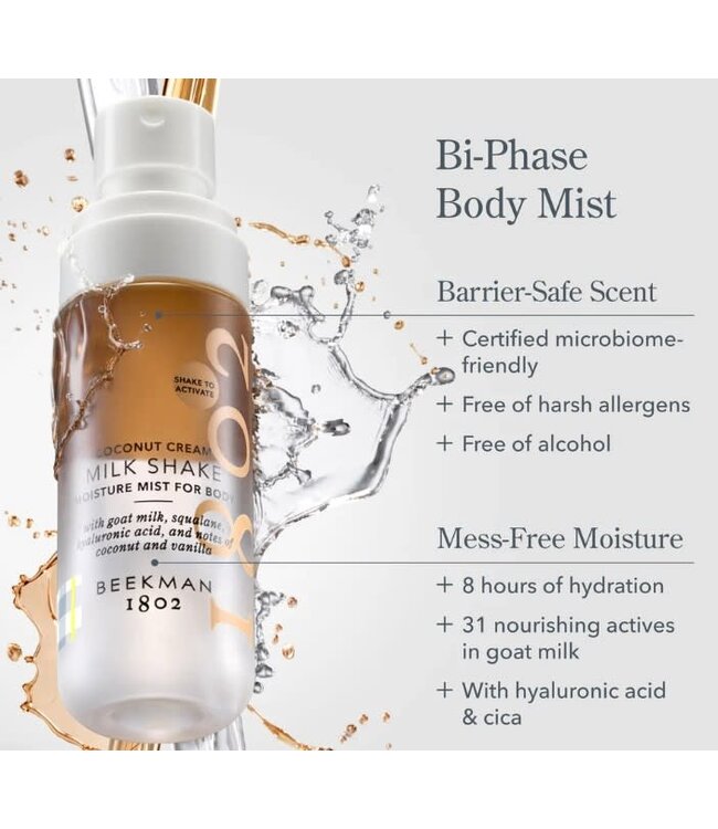 Coconut Cream Body Milk Shake 2 oz