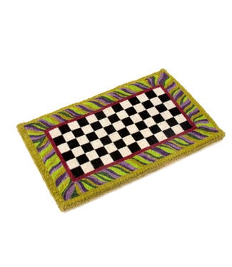 MACKENZIE CHILDS Courtly Check Entrance Mat