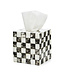 MACKENZIE CHILDS Courtly Check Capiz Boutique Tissue Box Cover