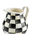 MACKENZIE CHILDS Courtly Check Enamel Pitcher