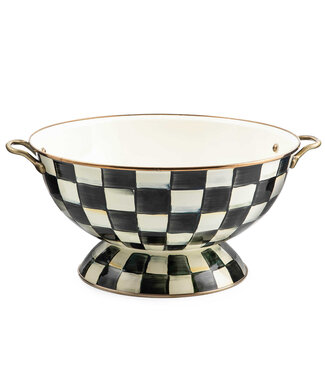 MACKENZIE CHILDS Courtly Check Enamel Everything Bowl