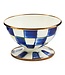 MACKENZIE CHILDS Royal Check Enamel Ice Cream Dish