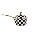 MACKENZIE CHILDS Courtly Check Enamel 2.5 Quart Saucepan