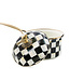 MACKENZIE CHILDS Courtly Check Enamel 2.5 Quart Saucepan