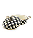 MACKENZIE CHILDS Courtly Check Enamel 5 Quart Casserole