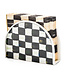 MACKENZIE CHILDS Courtly Check Enamel Napkin Holder