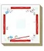 ROSANNE BECK COLLECTIONS Luxe  Notepad - Handpainted