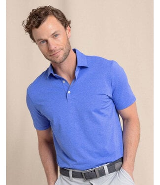 Robert M SS Brrreeze Heather Performance Polo Shirt