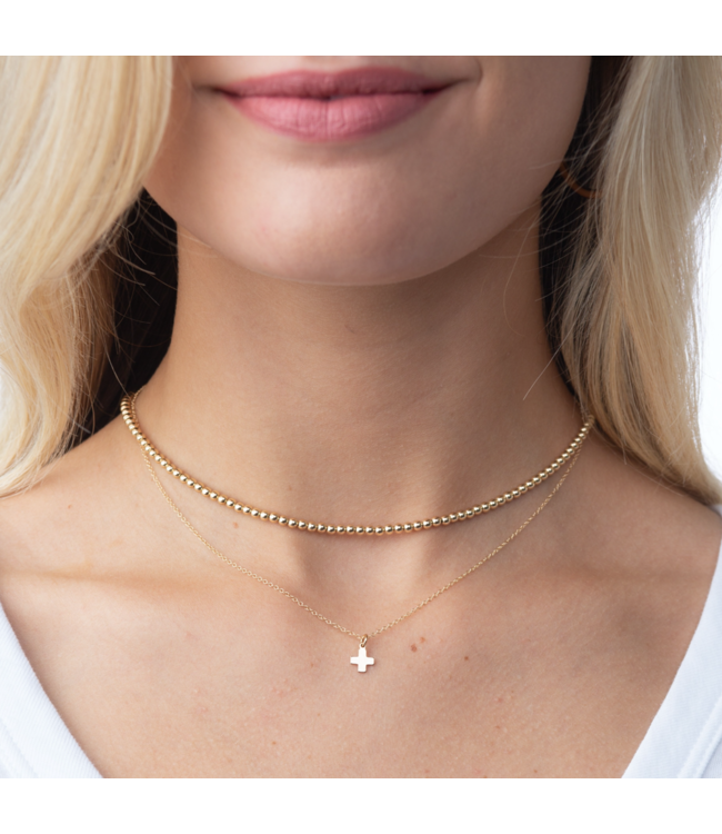 ENEWTON 15" Choker Classic Gold 3mm Bead