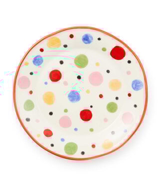 MACKENZIE CHILDS Day at the Fair Salad Plate