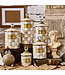 MACKENZIE CHILDS Mocha Check Large Canister