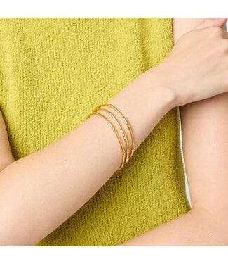 JULIE VOS Bamboo Bangle