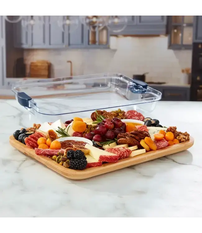 11x14 Navy Handle Charcuterie Build A Board