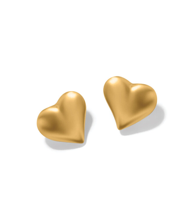 BRIGHTON Young At Heart Gold Mini Post Earrings