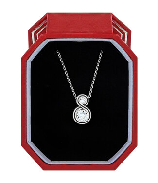BRIGHTON Infinity Sparkle Petite Necklace Gift Box