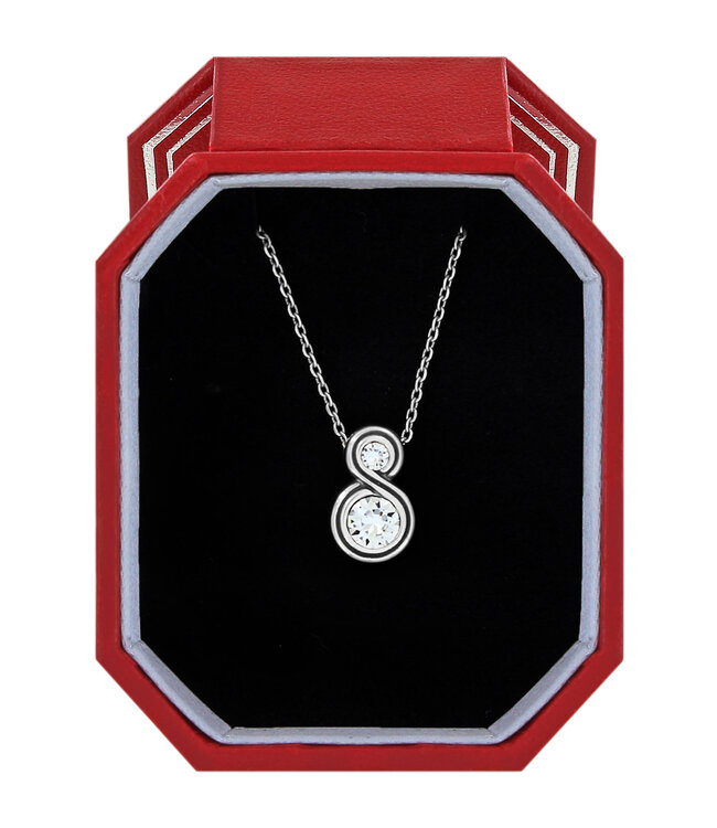 BRIGHTON Infinity Sparkle Petite Necklace Gift Box