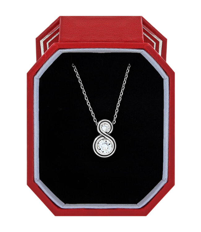 BRIGHTON Infinity Sparkle Petite Necklace Gift Box