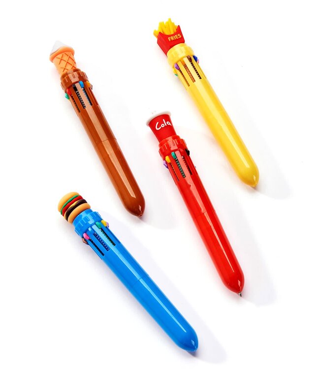 Fast Food 10-Color Pen