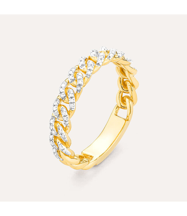 ELLA STEIN Mini Link Stackable Ring