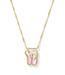 KENDRA SCOTT Ballet Short Pendant Necklace