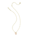 KENDRA SCOTT Ballet Short Pendant Necklace