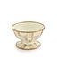 MACKENZIE CHILDS Mocha Check Ice Cream Dish