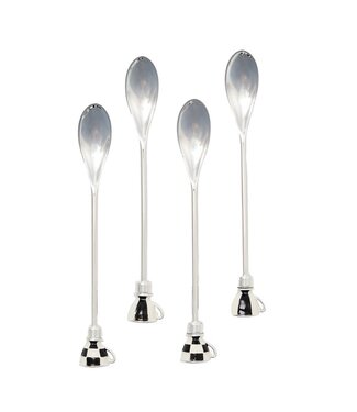 MACKENZIE CHILDS Courtly Espresso Spoons - Sold as Set