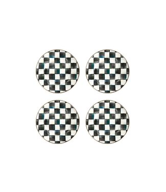 MACKENZIE CHILDS Courtly Check Salad Plates - Sold Individually