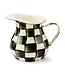 MACKENZIE CHILDS Courtly Check Enamel Creamer