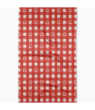 GEOMETRY Amorcito Gingham Tea Towel
