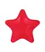 Holiday Red 8" Melamine Star Shape Plate