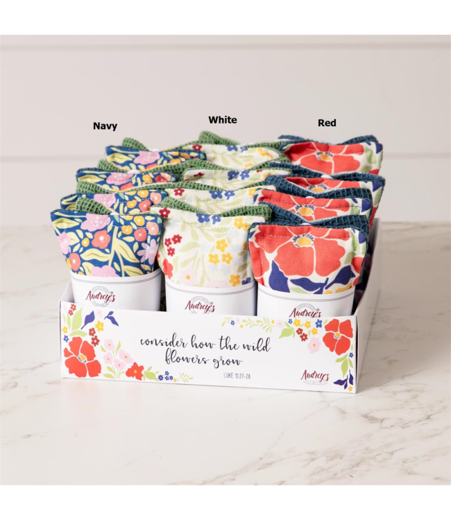 Reusable Fabric Sponges - Fun Floral Set