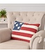 Pillow - Patchy American Flag