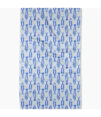 GEOMETRY Coastal Catch Tea Towel