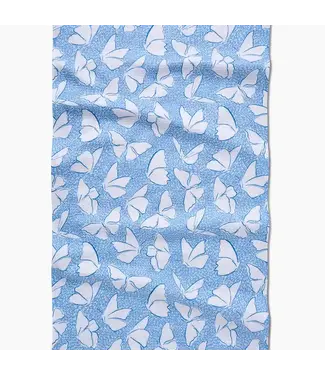 GEOMETRY Fly Away Butterfly Tea Towel
