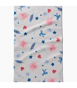 GEOMETRY Freedom Tea Towel