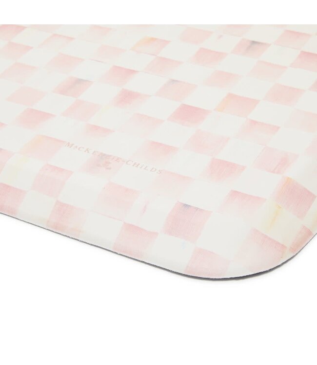 MACKENZIE CHILDS Rosy Check 20" X 36" Gelpro Comfort Mat