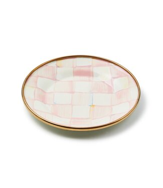 MACKENZIE CHILDS Individual Rosy Check Appetizer Plate